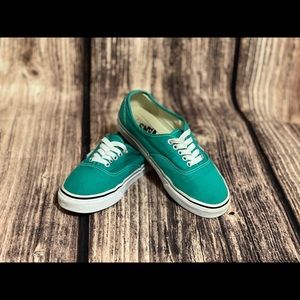EUC Vans Sneakers Robin’s Egg Blue Color Gently Used